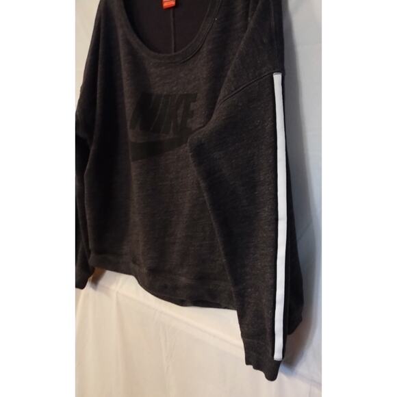 Nike Pull Over Sweat Shirt Dark Gray District 72 Crewneck Size XL #545554-032 - Picture 4 of 7